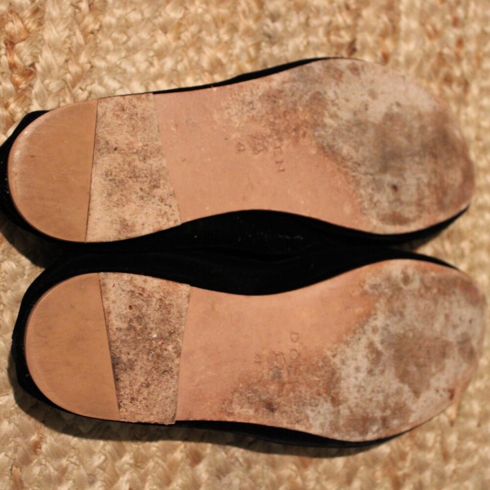 Doen Black Velvet Mary Janes Size 41 - Picture 8 of 8